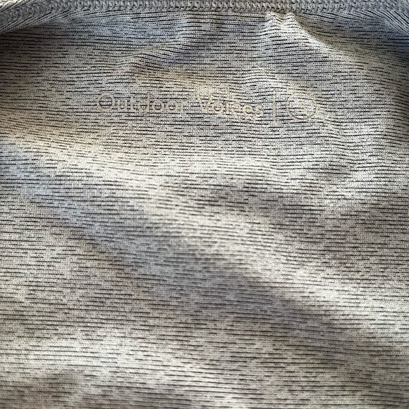 Outdoor voices, Gray sports bra cropped top - Picture 4 of 4